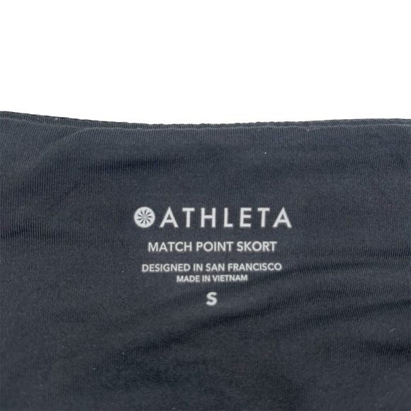 Athleta Match Point Skort 13.5" Size Small Color Black Camo - Picture 13 of 14